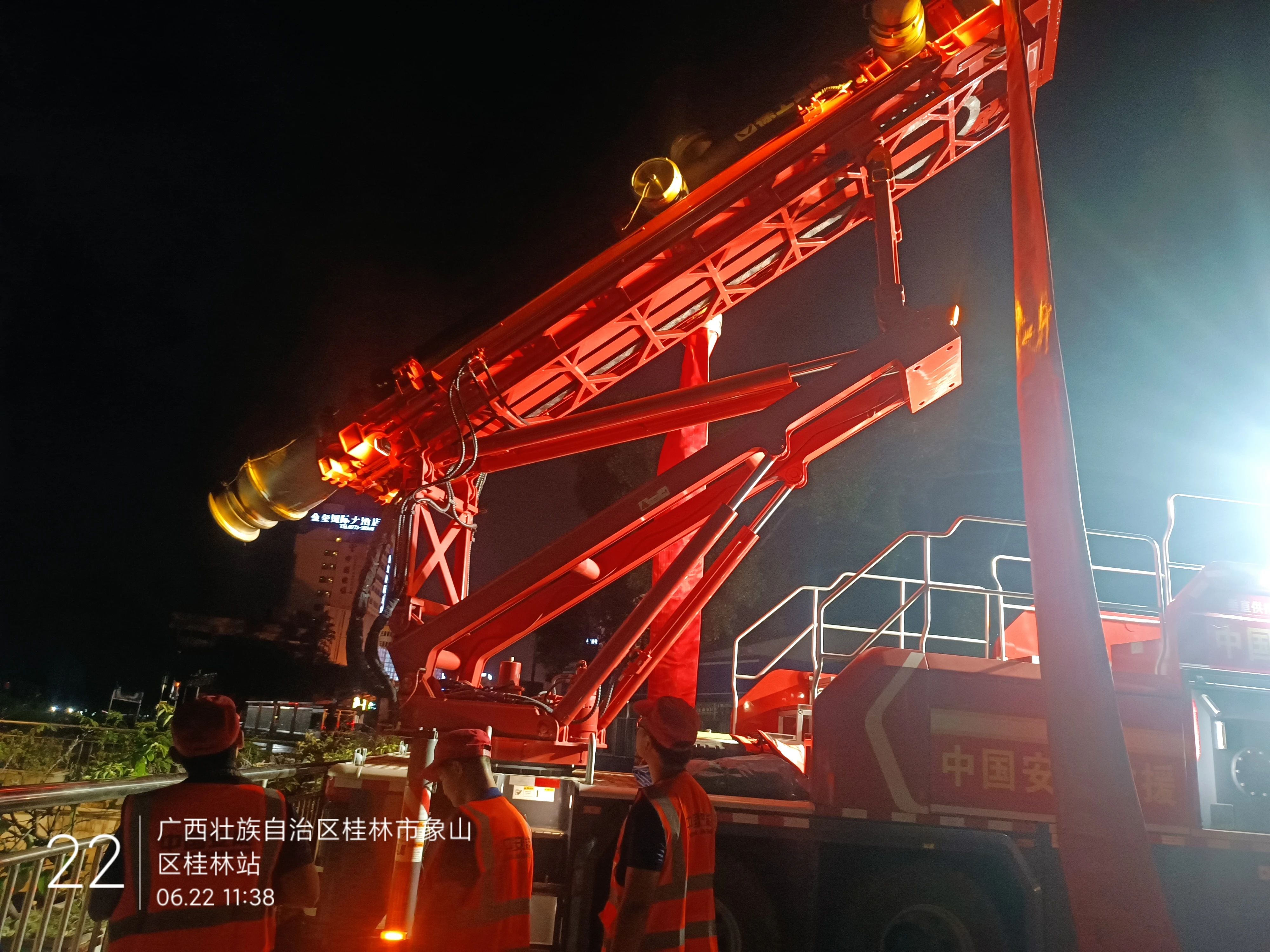 桂林洪水！徐工多臺排澇應(yīng)急裝備全力迎戰(zhàn)!